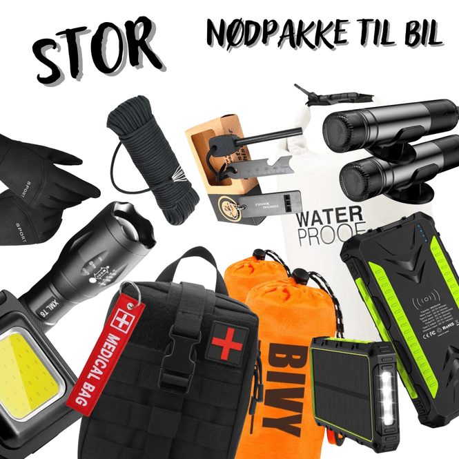 Hovedbilde Beredskapspakke Bil - Stor