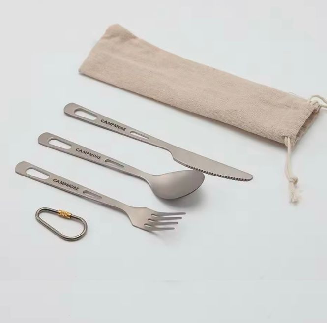 Hovedbilde Bestikksett i Titan - 100% Titanium