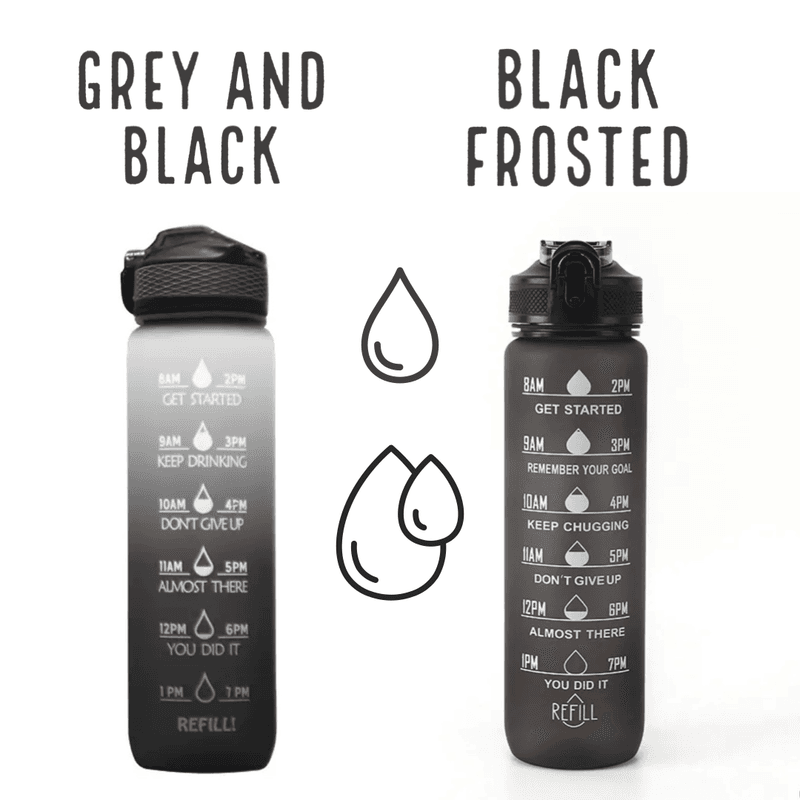 Motivasjons drikkeflaske 