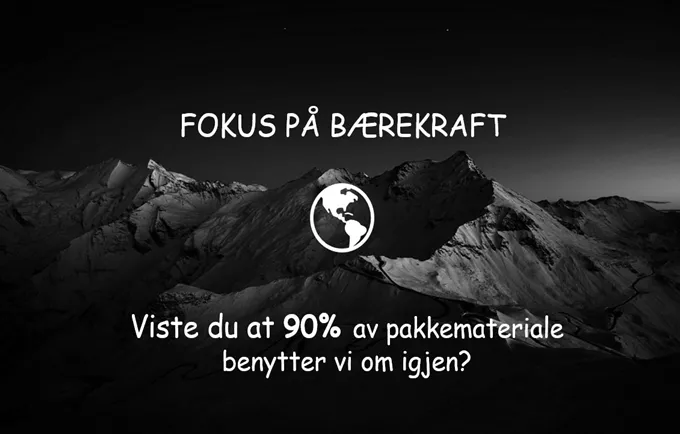 Bærekraftig nettbutikk
