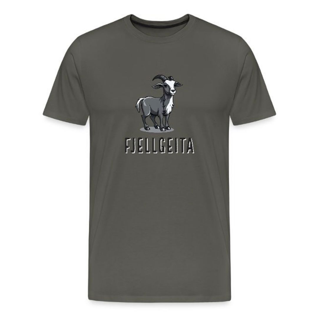 T-skjorte fjellgeita