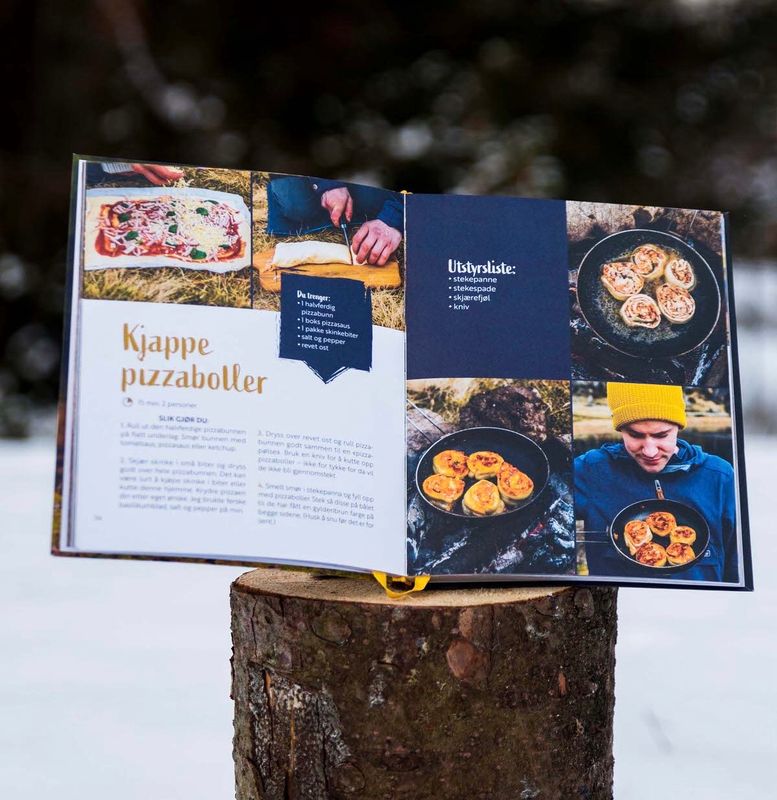 Mat på bål - Eventyrgutten