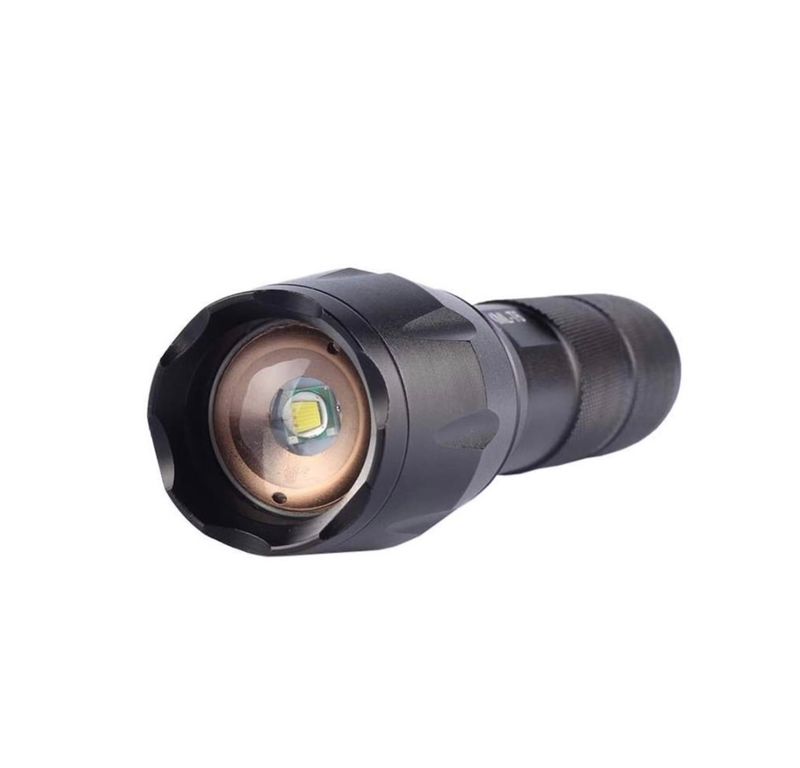 Lommelykt - Oppladbar med zoom